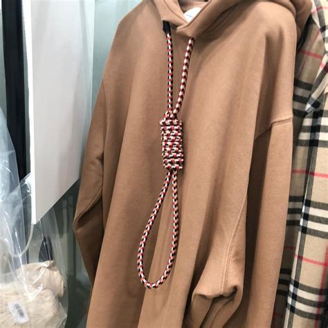 burberry sweater hoodie noose|liz kennedy noose hoodie.